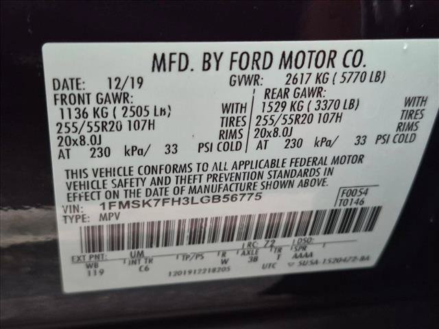 Used 2020 Ford Explorer Limited RWD image 24
