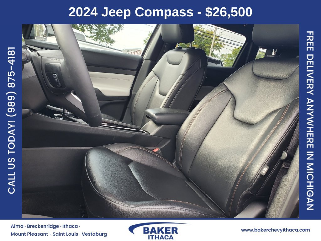 Used 2024 Jeep Compass Limited AWD/4WD image 7