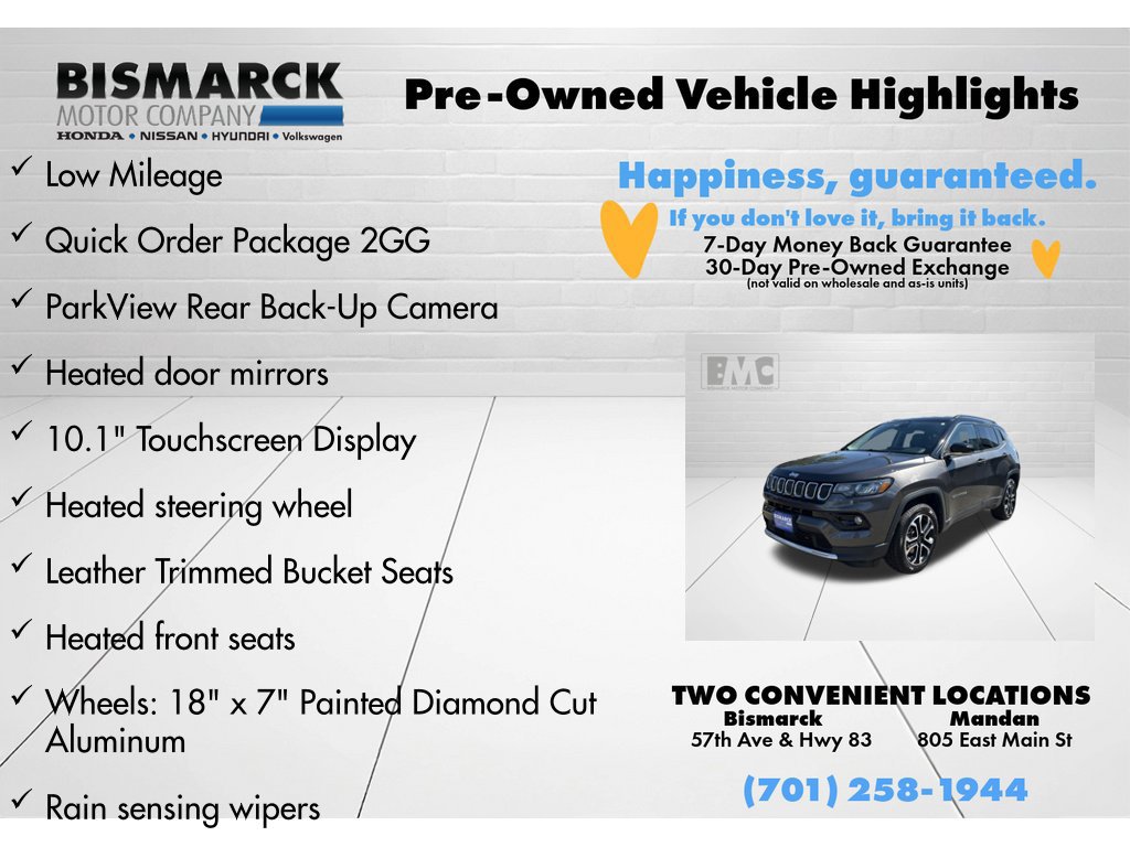 Used 2022 Jeep Compass Limited AWD/4WD image 5