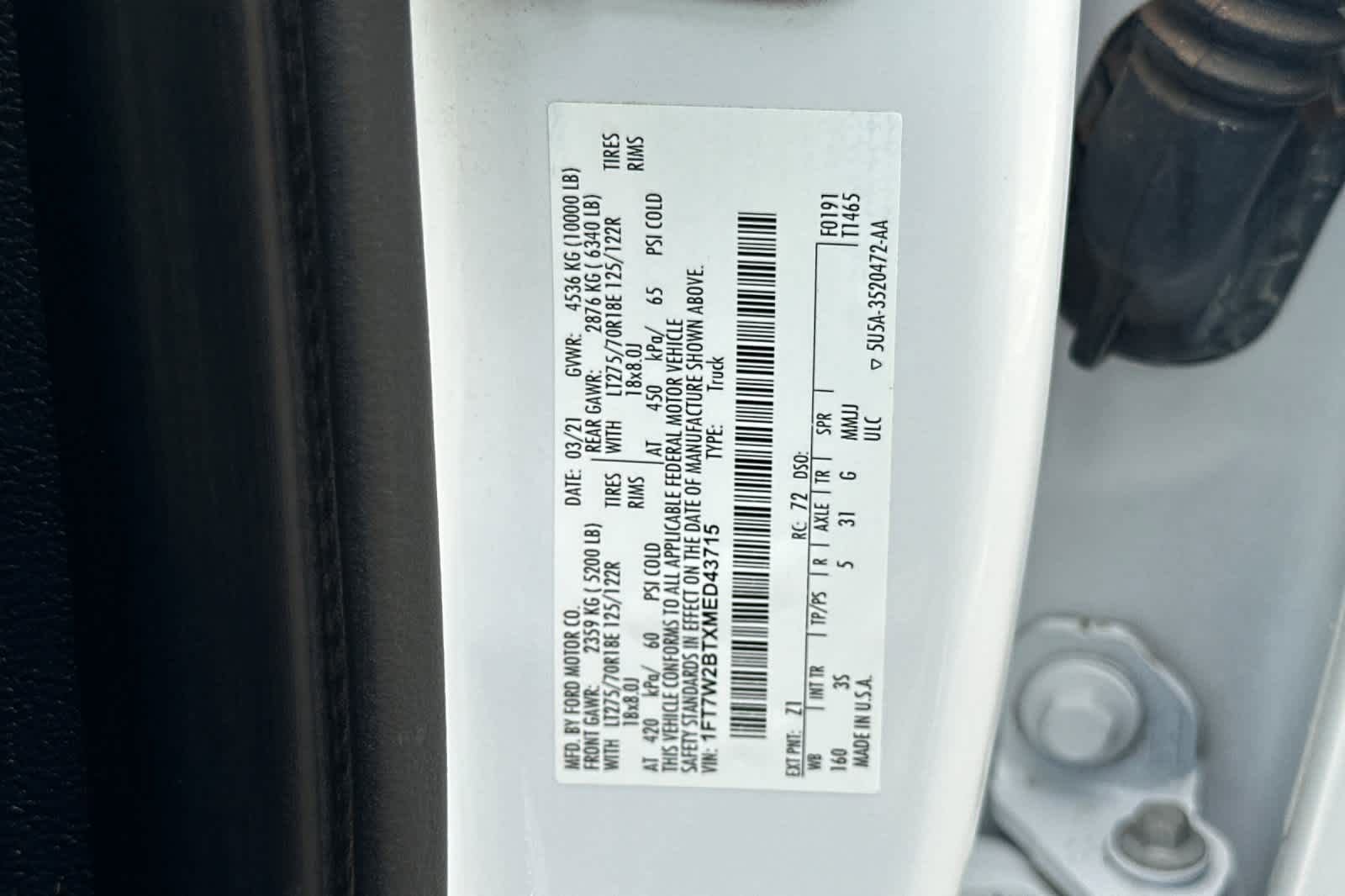 Certified 2021 Ford F250 XLT image 27