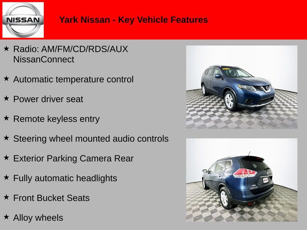 Used 2015 Nissan Rogue SV video 2