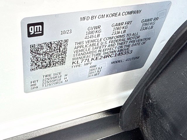 Used 2024 Chevrolet Trax ACTIV w/ Sunroof Package FWD image 24