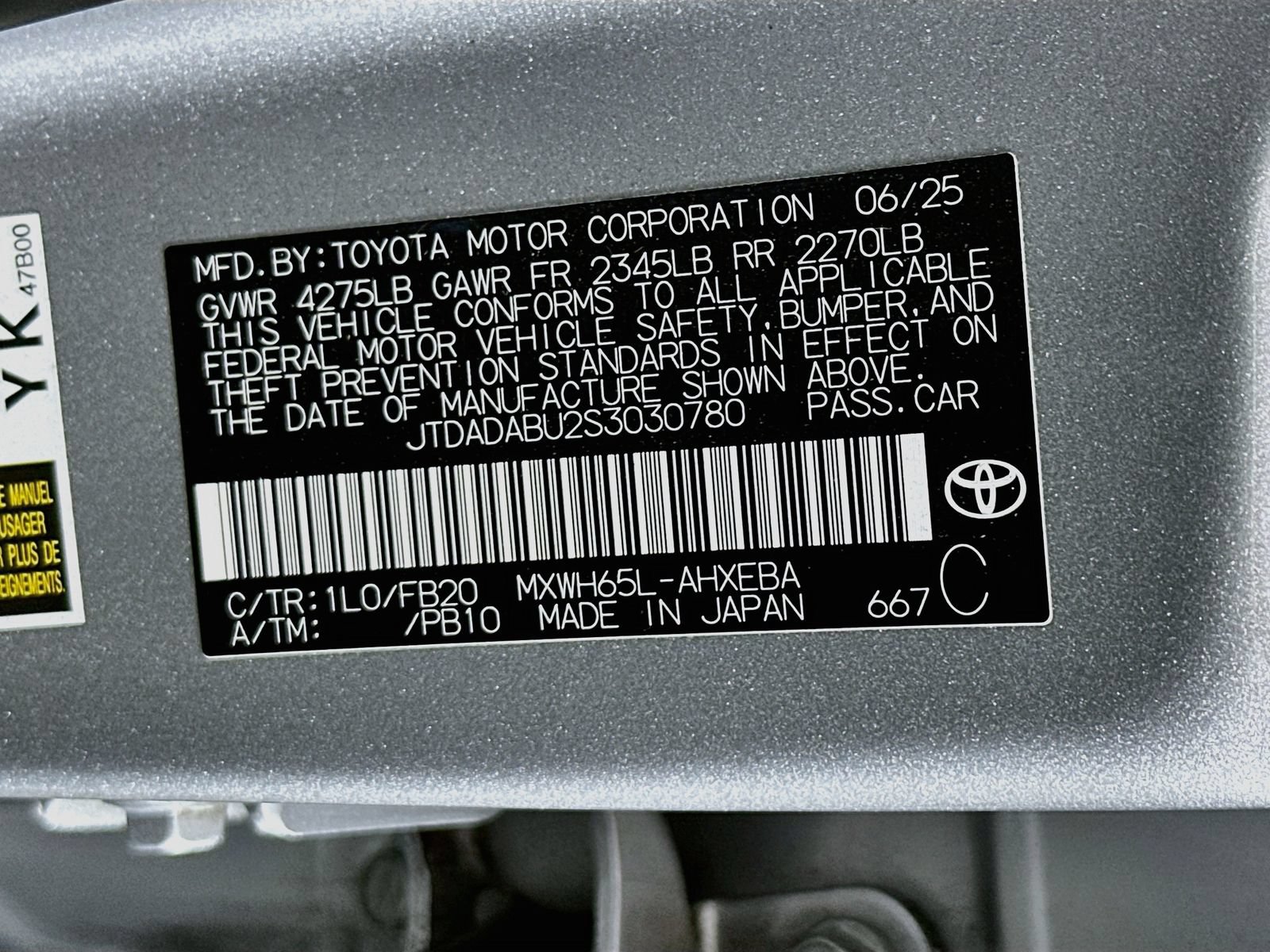 Used 2025 Toyota Prius Limited AWD/4WD image 30