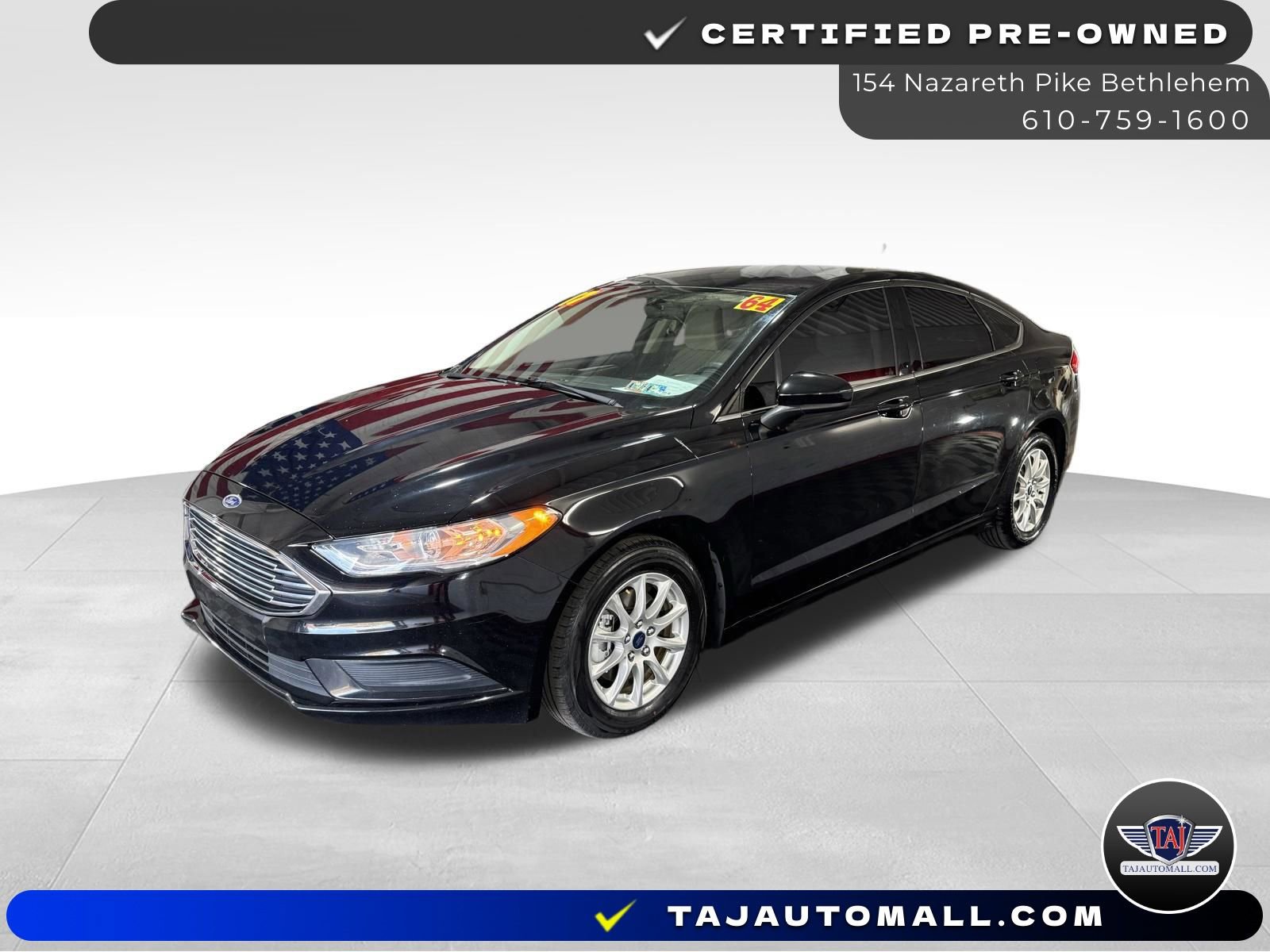Used 2017 Ford Fusion S FWD image 1
