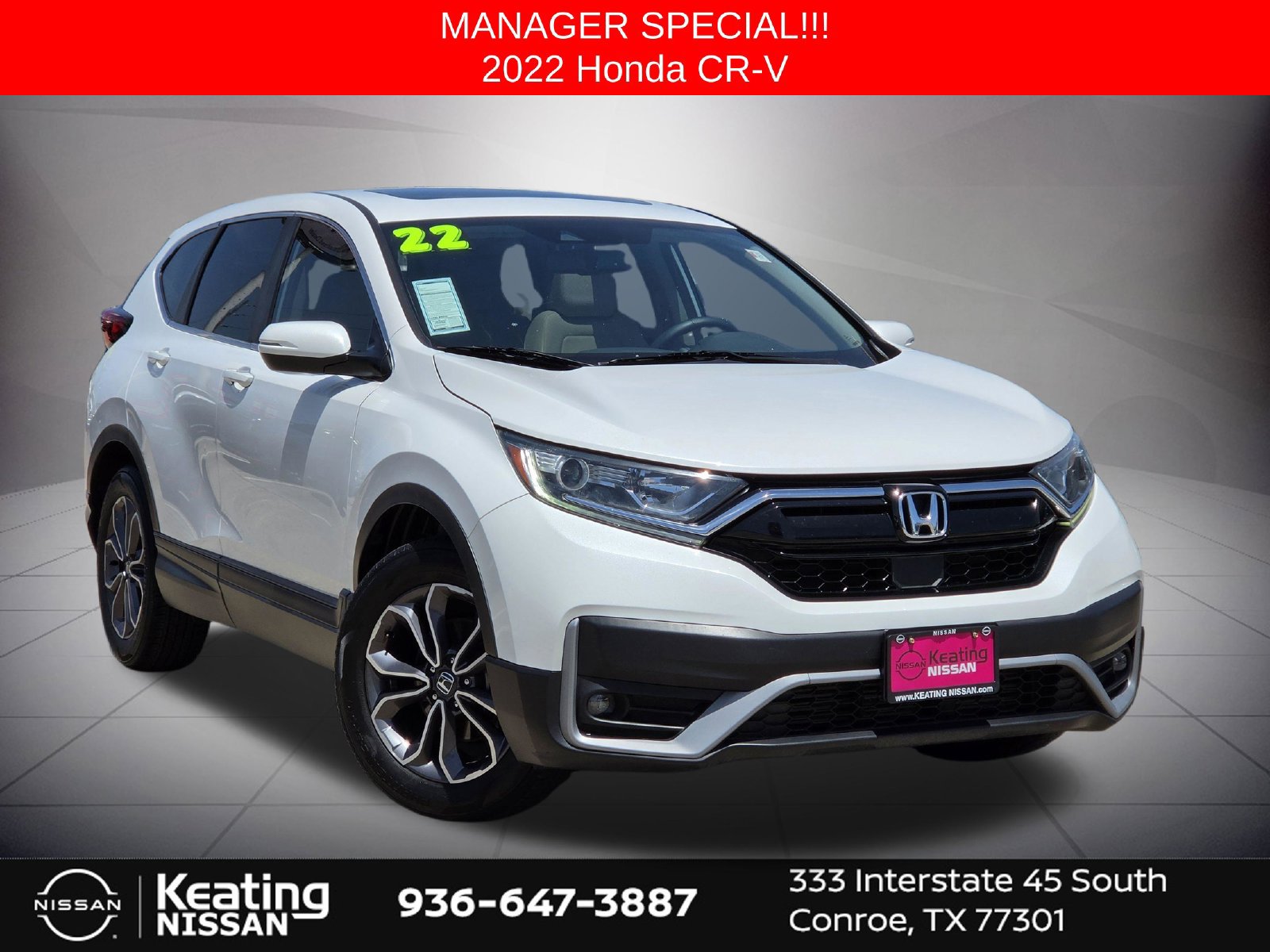 Used 2022 Honda CR-V EX-L image 1