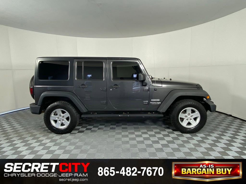 Used 2018 Jeep Wrangler Unlimited Sport S AWD/4WD image 8