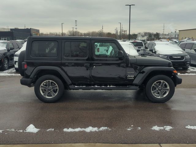 Used 2021 Jeep Wrangler Unlimited Sahara w/ Cold Weather Group image 2