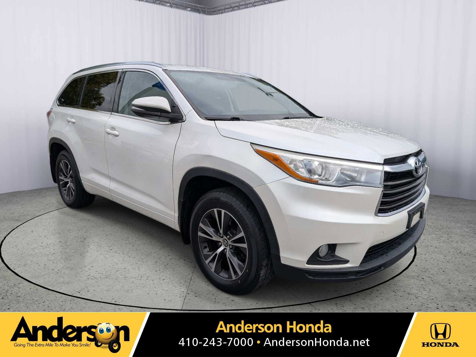 Used 2016 Toyota Highlander XLE