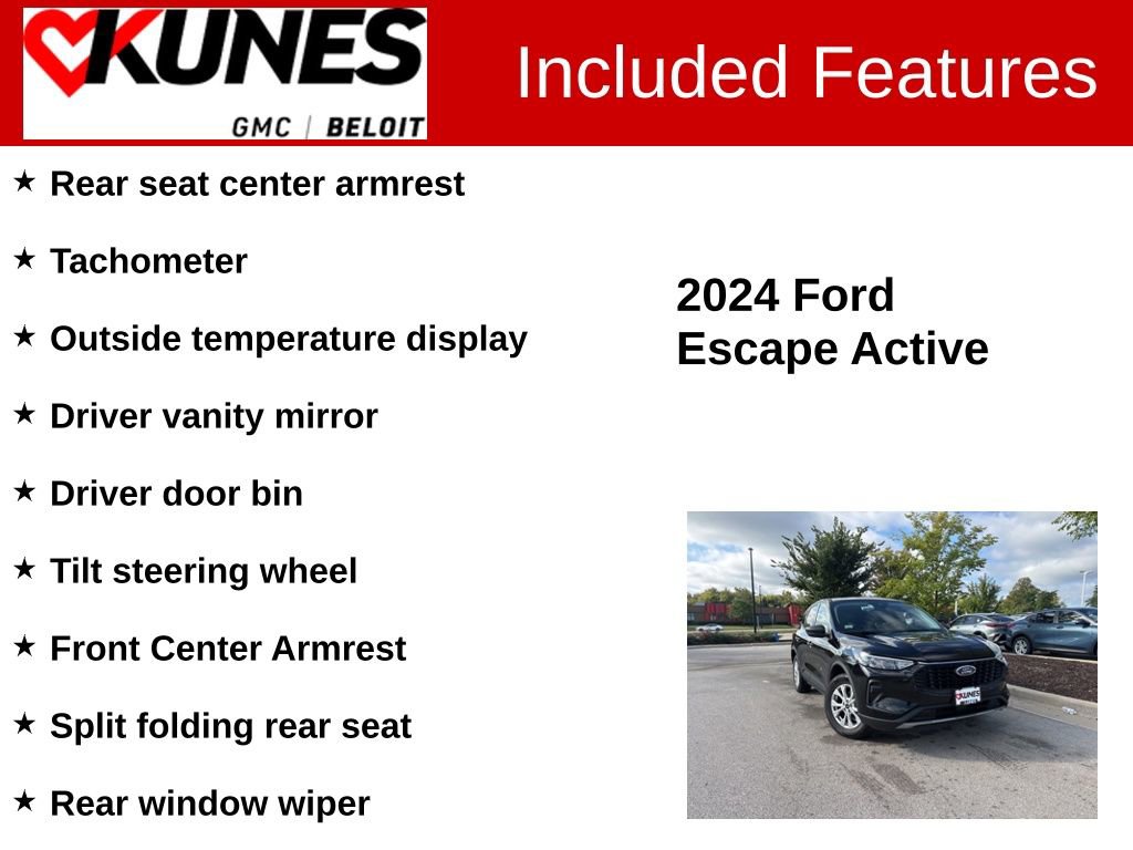 Used 2024 Ford Escape Active AWD/4WD image 3