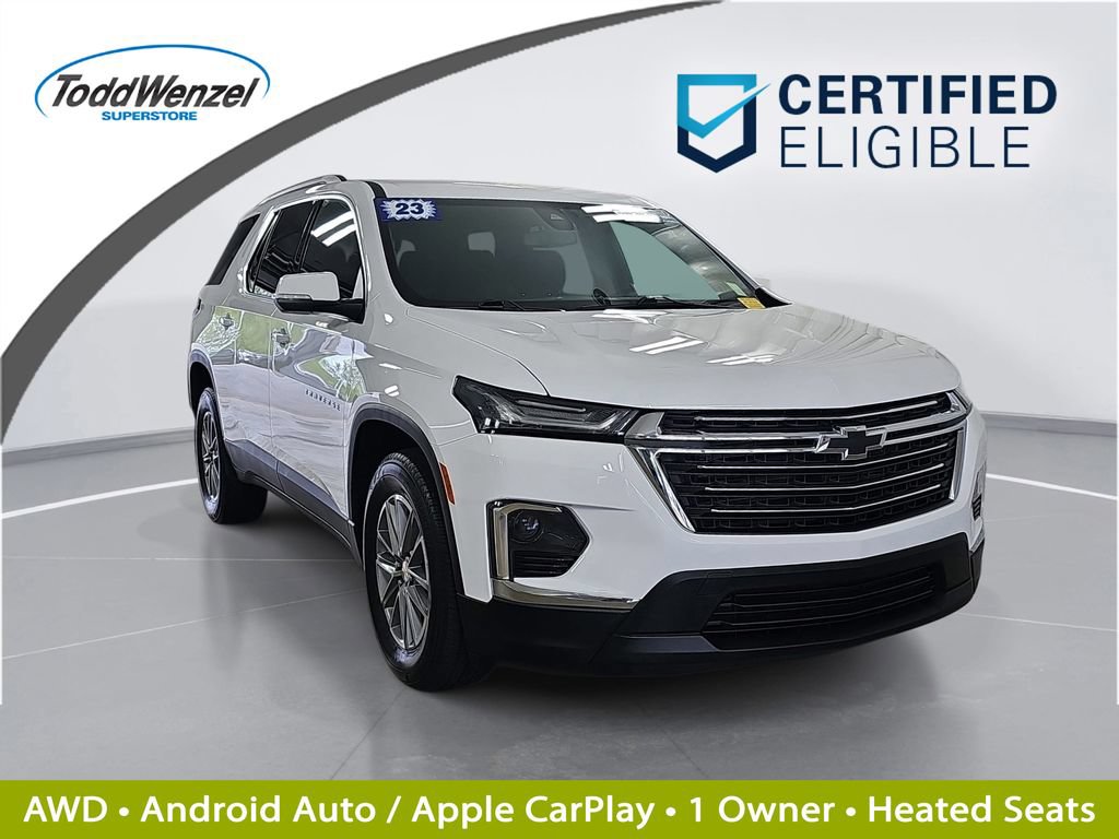 Certified 2023 Chevrolet Traverse LT w/ LPO, Floor Liner Package