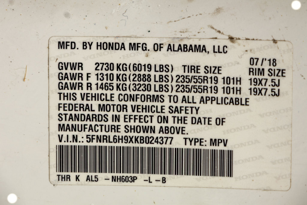 Used 2019 Honda Odyssey Elite image 36