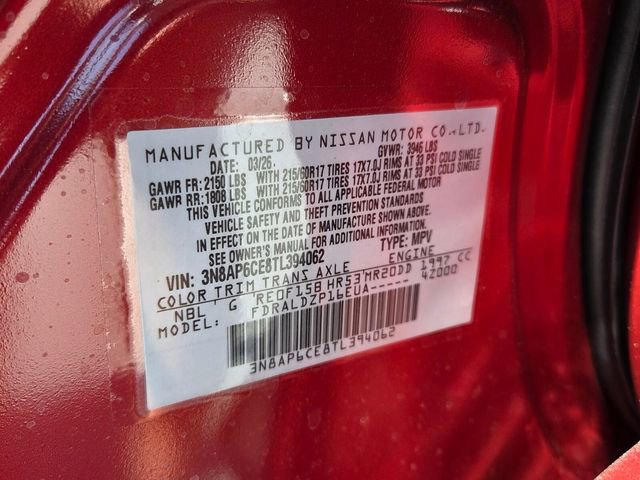 New 2026 Nissan Kicks SV image 18