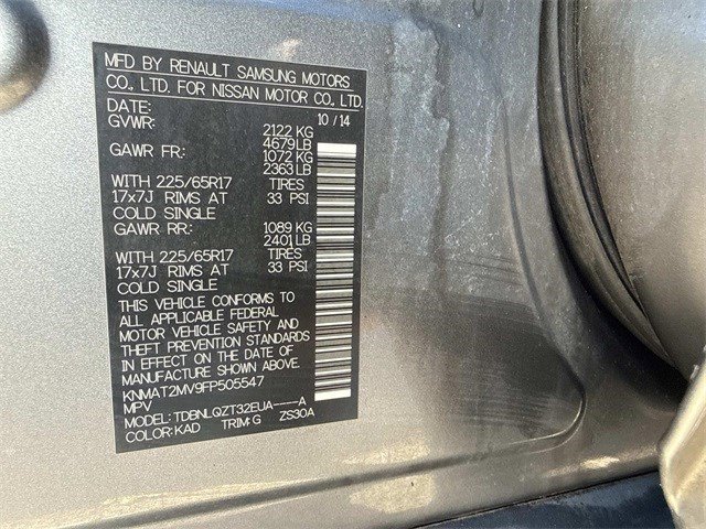 Used 2015 Nissan Rogue SV image 29