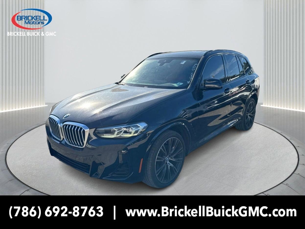 Used 2022 BMW X3 xDrive30i w/ M Sport Package 2
