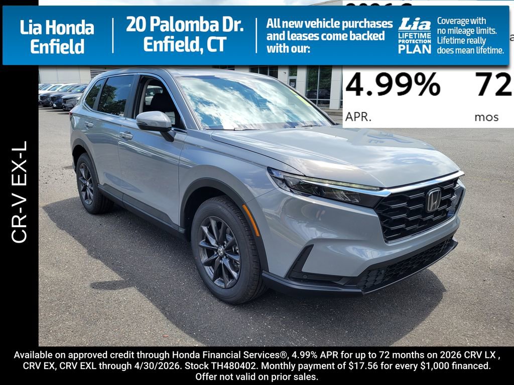 New 2026 Honda CR-V EX-L