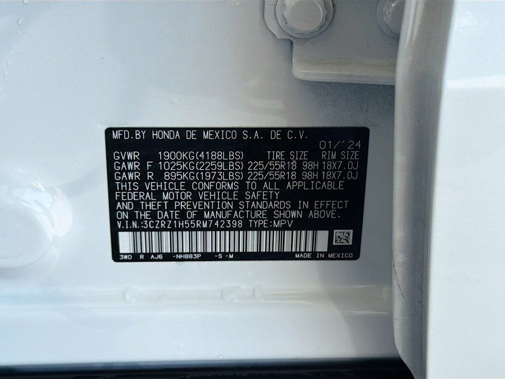 Certified 2024 Honda HR-V Sport image 30