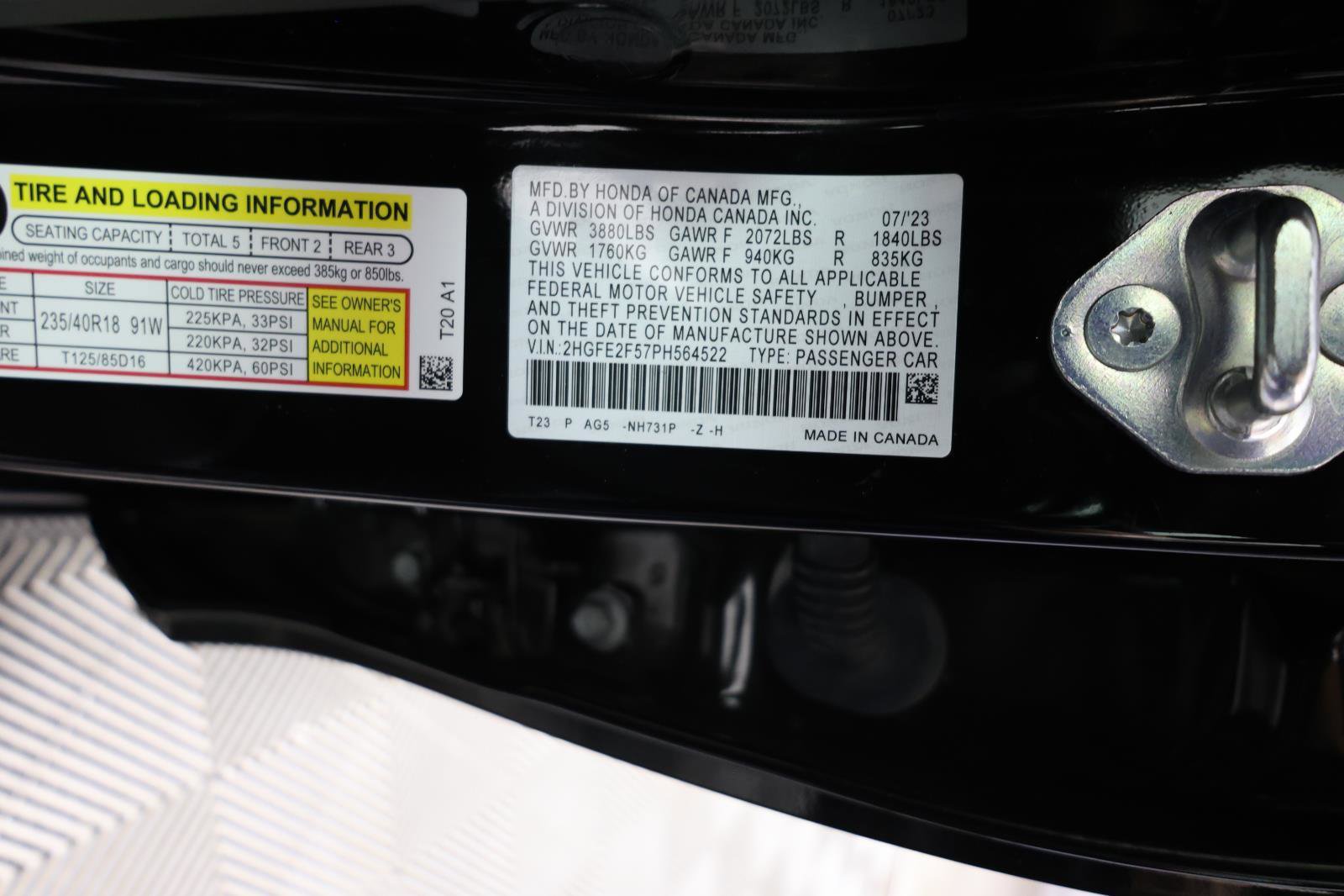 Used 2023 Honda Civic Sport image 27