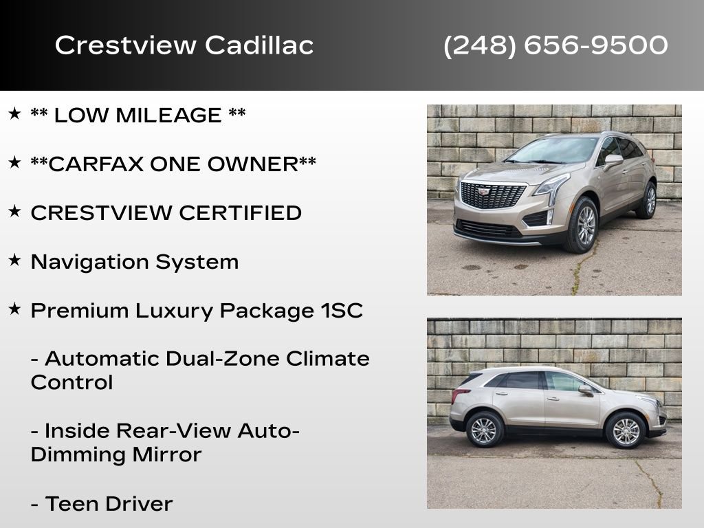 Certified 2023 Cadillac XT5 Premium Luxury w/ LPO, Floor Liner Package image 6
