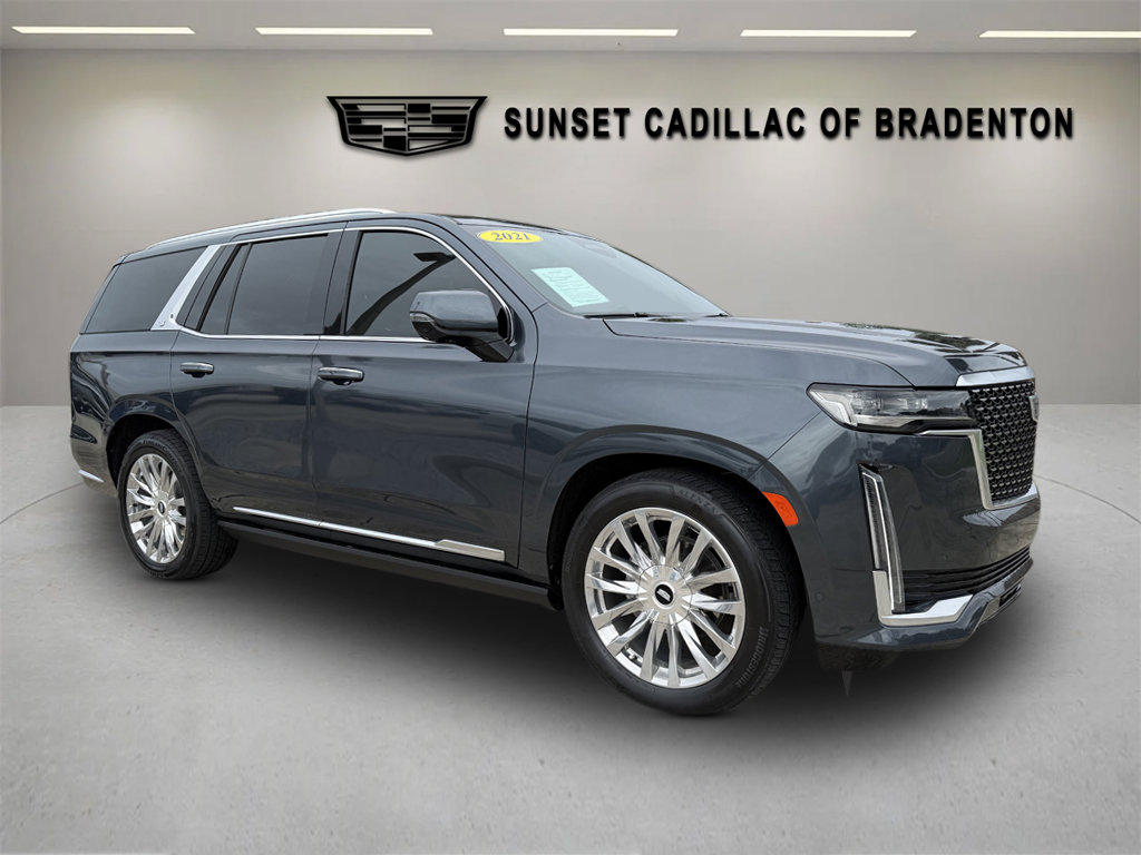 Used 2021 Cadillac Escalade Premium Luxury w/ Driver Assist Tech Package