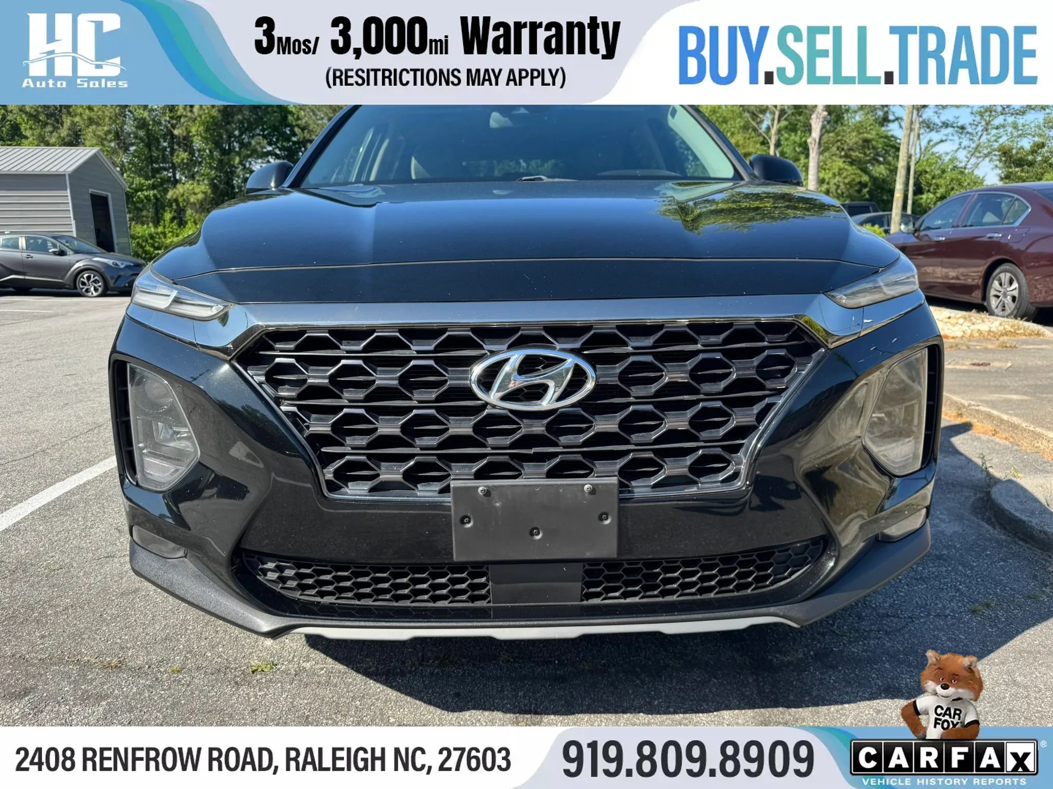 Used 2019 Hyundai Santa Fe SEL FWD image 8