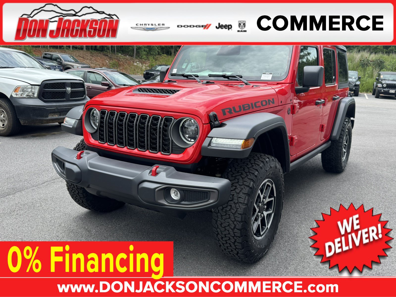 New 2026 Jeep Wrangler Unlimited Rubicon