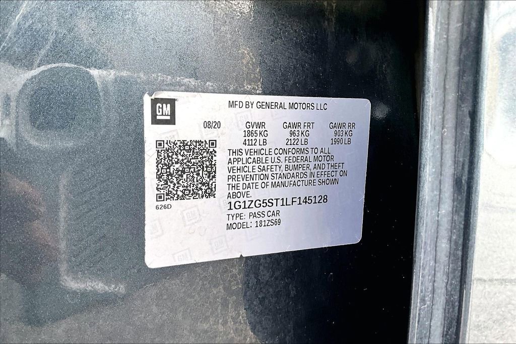 Used 2020 Chevrolet Malibu RS w/ LPO, Convenience Package 2 image 18