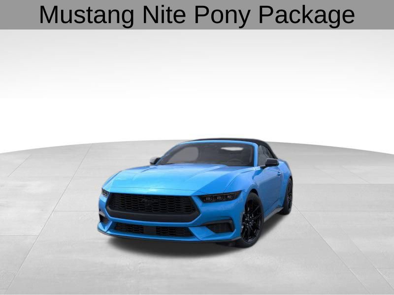 New 2025 Ford Mustang Convertible w/ Mustang Nite Pony Package image 3