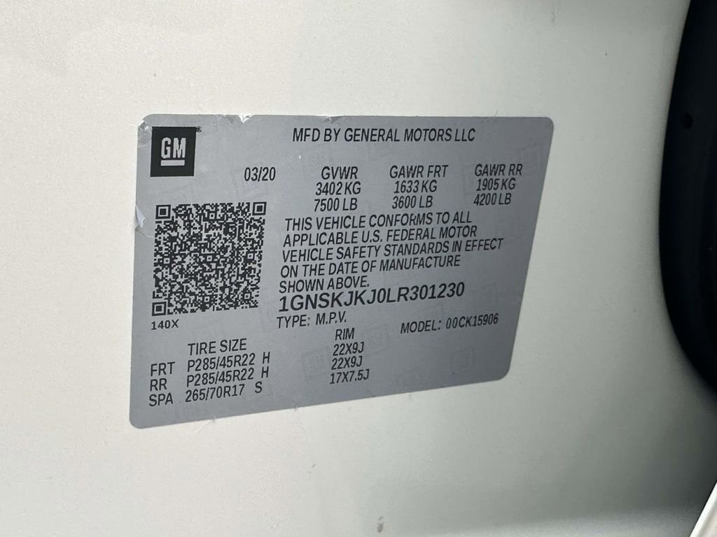 Used 2020 Chevrolet Suburban Premier w/ Premier 6.2L Value Package image 25