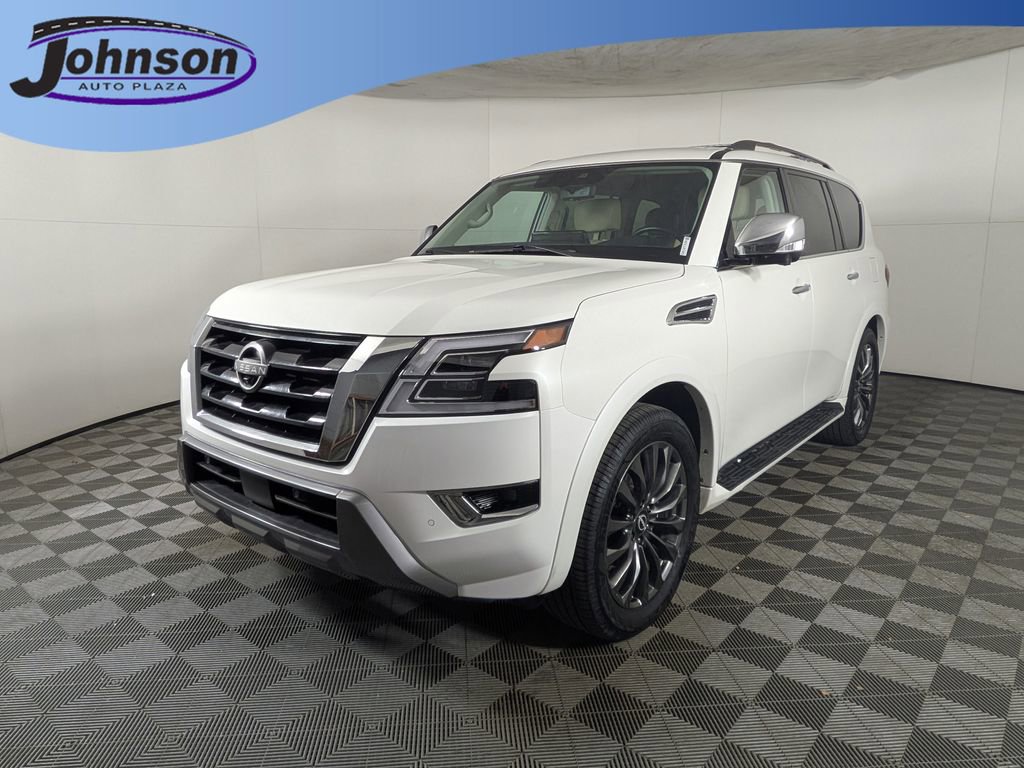 Used 2023 Nissan Armada Platinum w/ Captain's Chairs Package