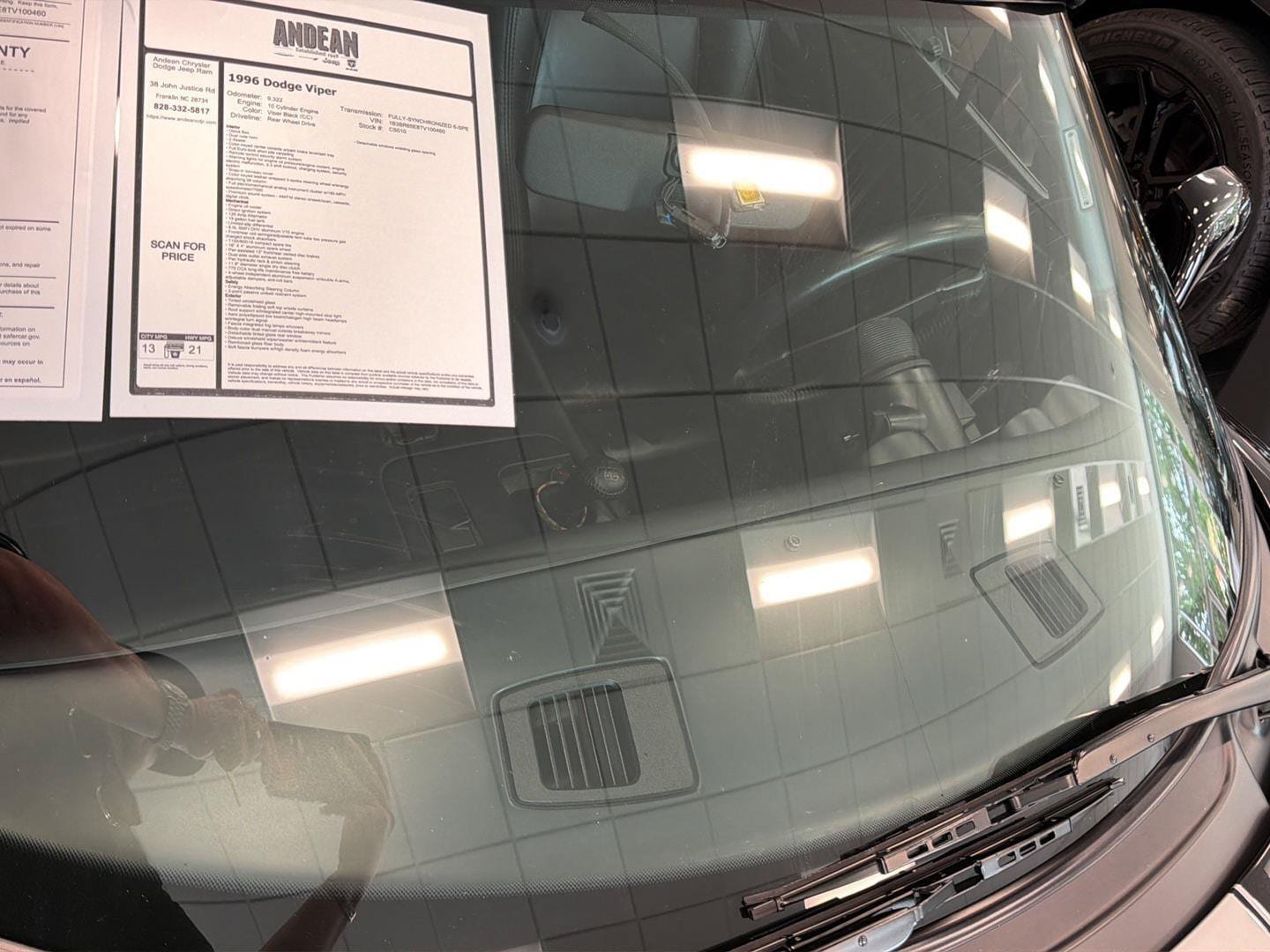 Used 1996 Dodge Viper RT/10 RWD image 36