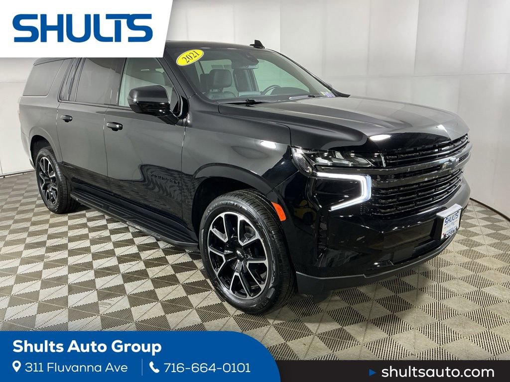 Used 2021 Chevrolet Suburban RST w/ Rear Media and Nav Package AWD/4WD image 1