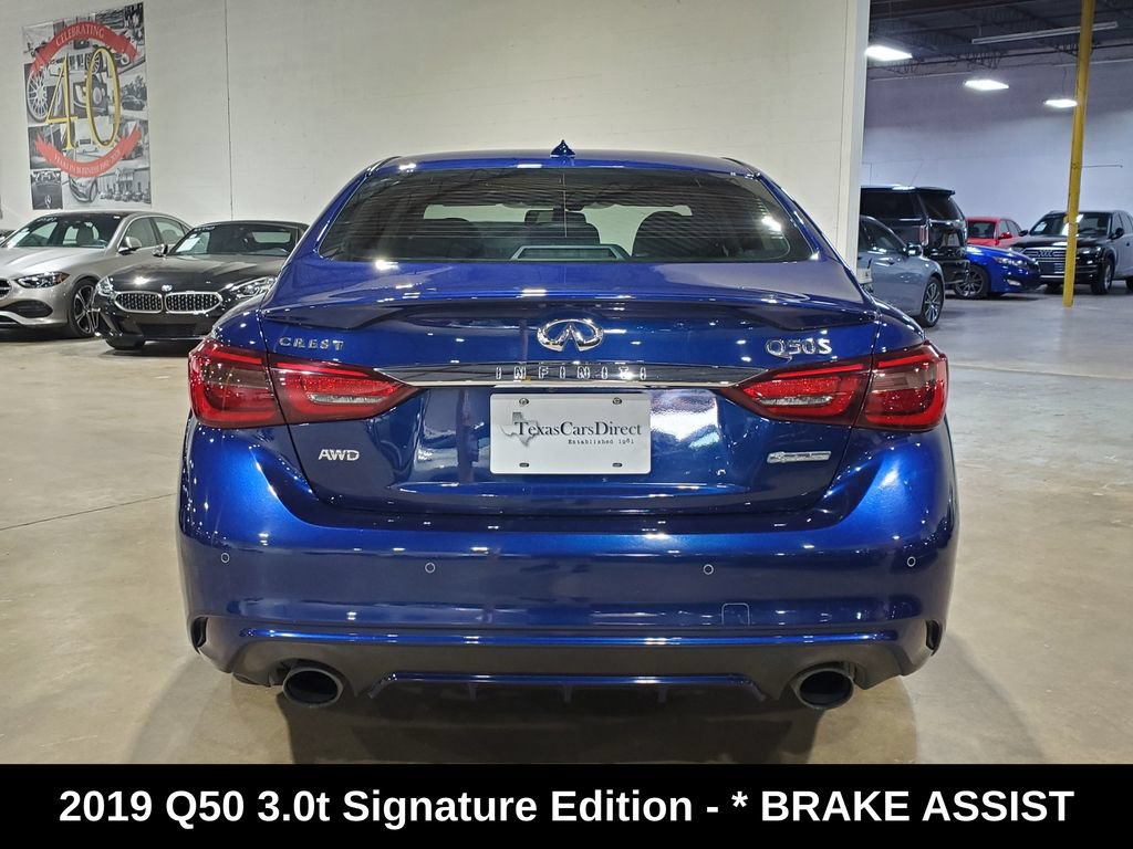 Used 2019 INFINITI Q50 Signature Edition AWD/4WD image 11