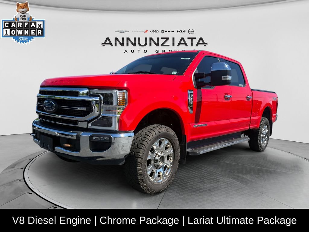 Used 2022 Ford F350 Lariat w/ Lariat Ultimate Package AWD/4WD video 1