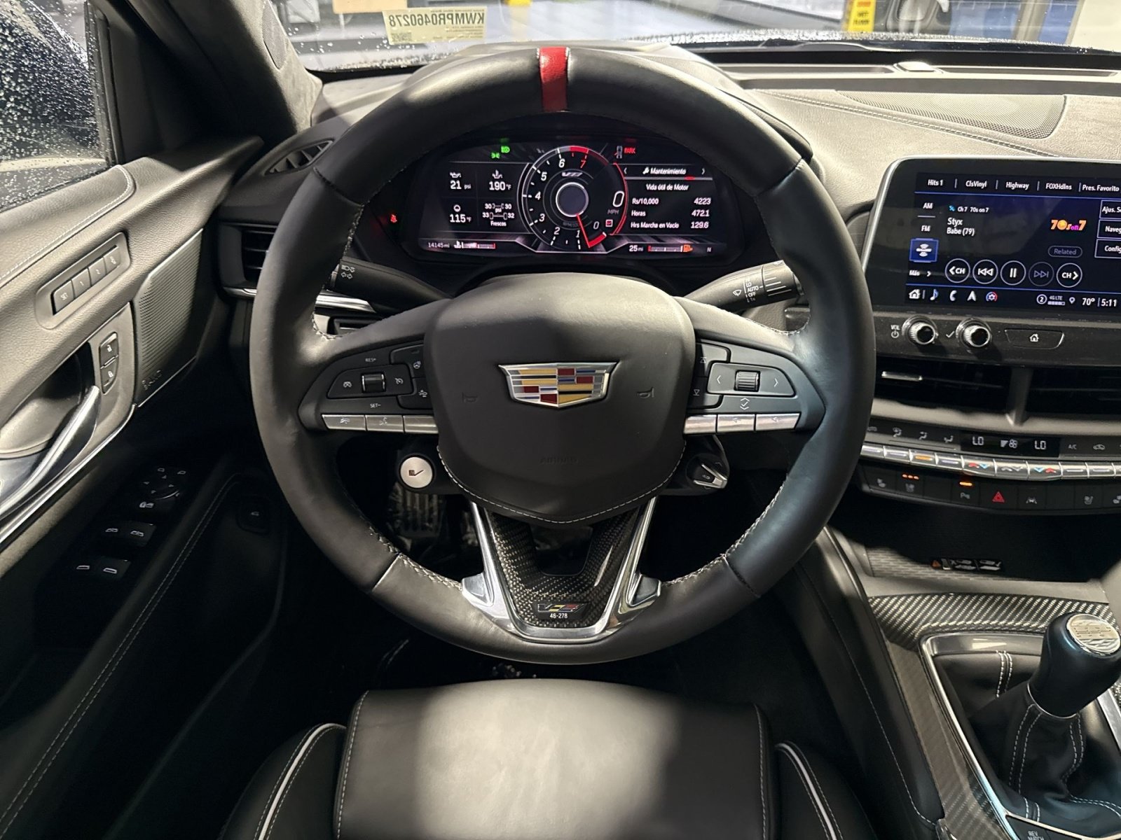 Used 2024 Cadillac CT4 V Blackwing w/ Technology Package RWD image 17
