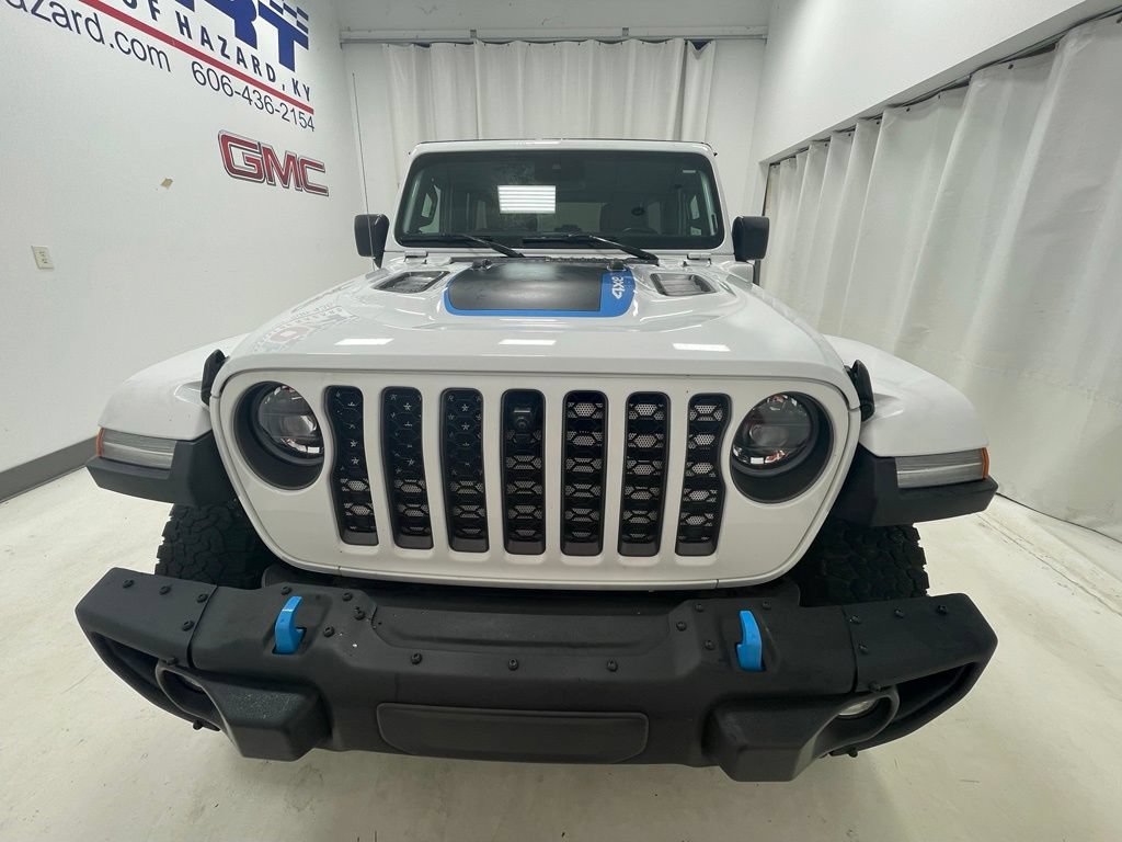 Used 2023 Jeep Wrangler Unlimited Rubicon 4xe w/ Steel Bumper Group AWD/4WD image 2