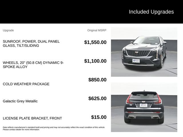 Used 2023 Cadillac XT4 Premium Luxury w/ Cold Weather Package FWD image 9