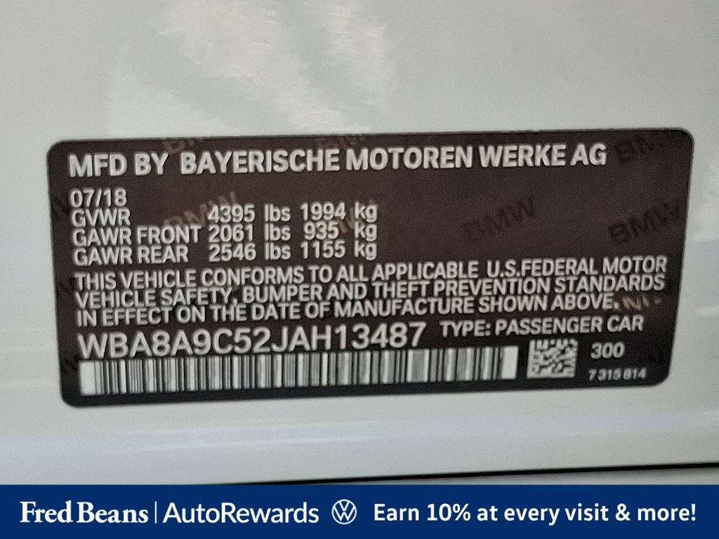 Used 2018 BMW 320i Sedan RWD image 33