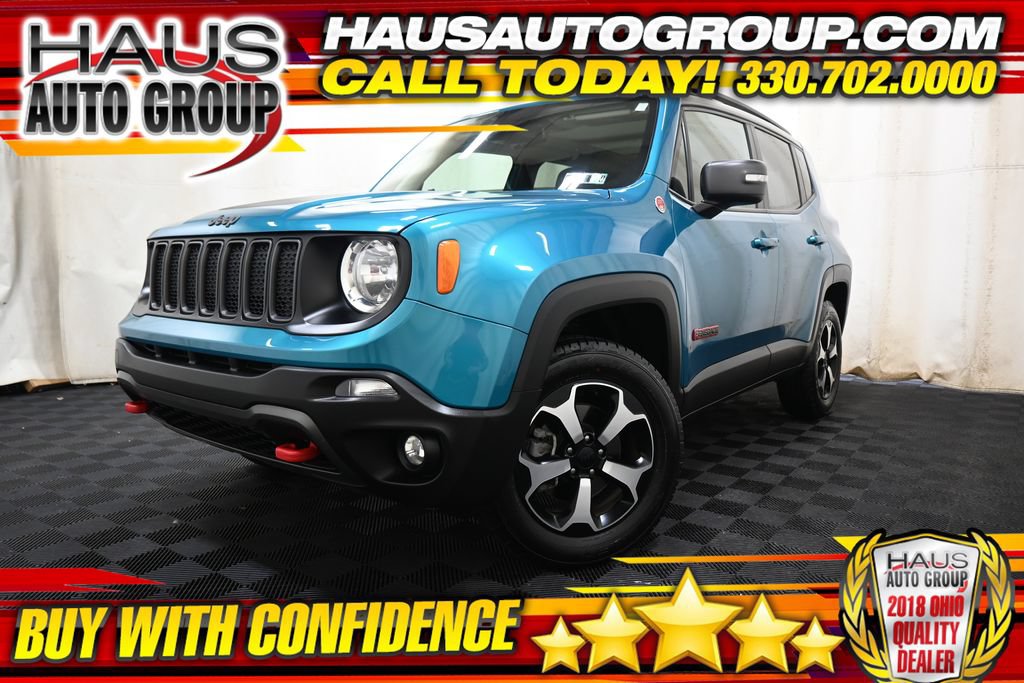 Used 2021 Jeep Renegade Trailhawk w/ Sun & Sound Group AWD/4WD image 1