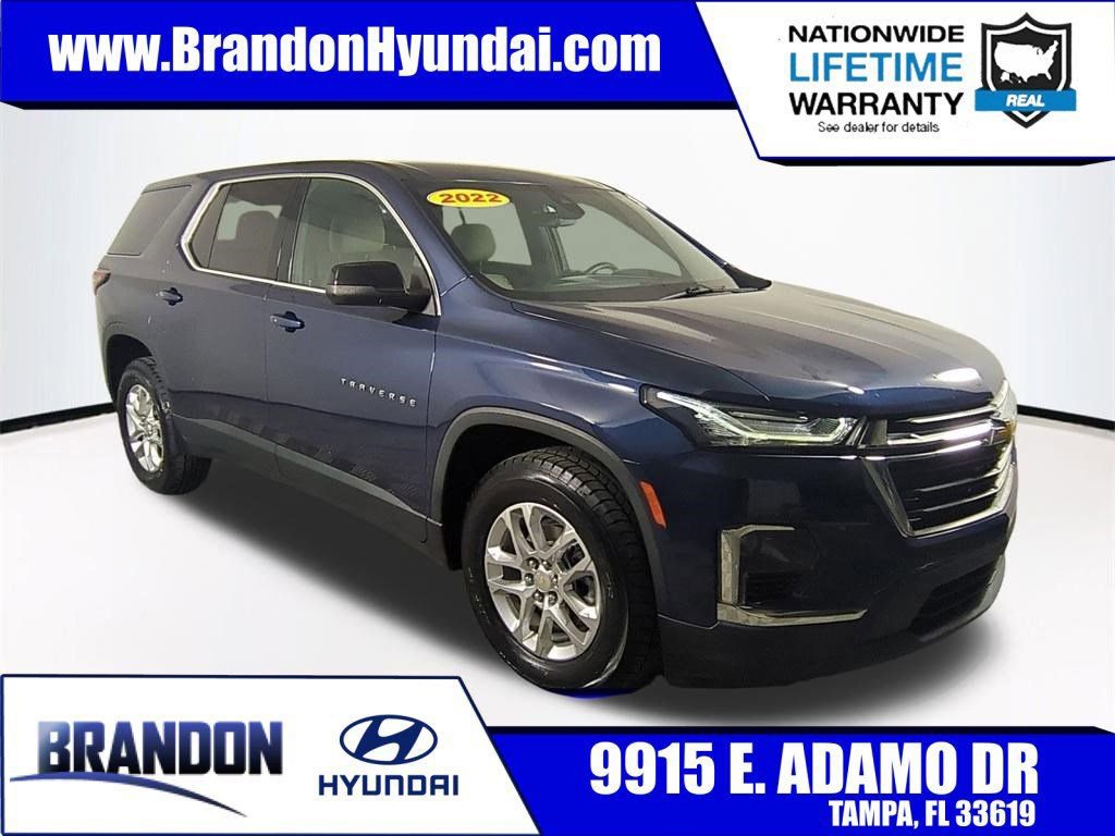 Used 2022 Chevrolet Traverse LS