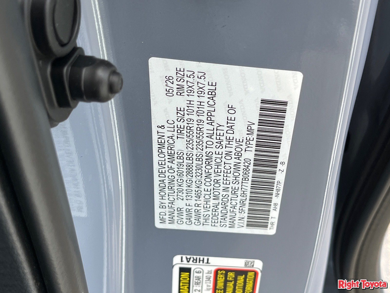 Used 2026 Honda Odyssey Sport-L image 35