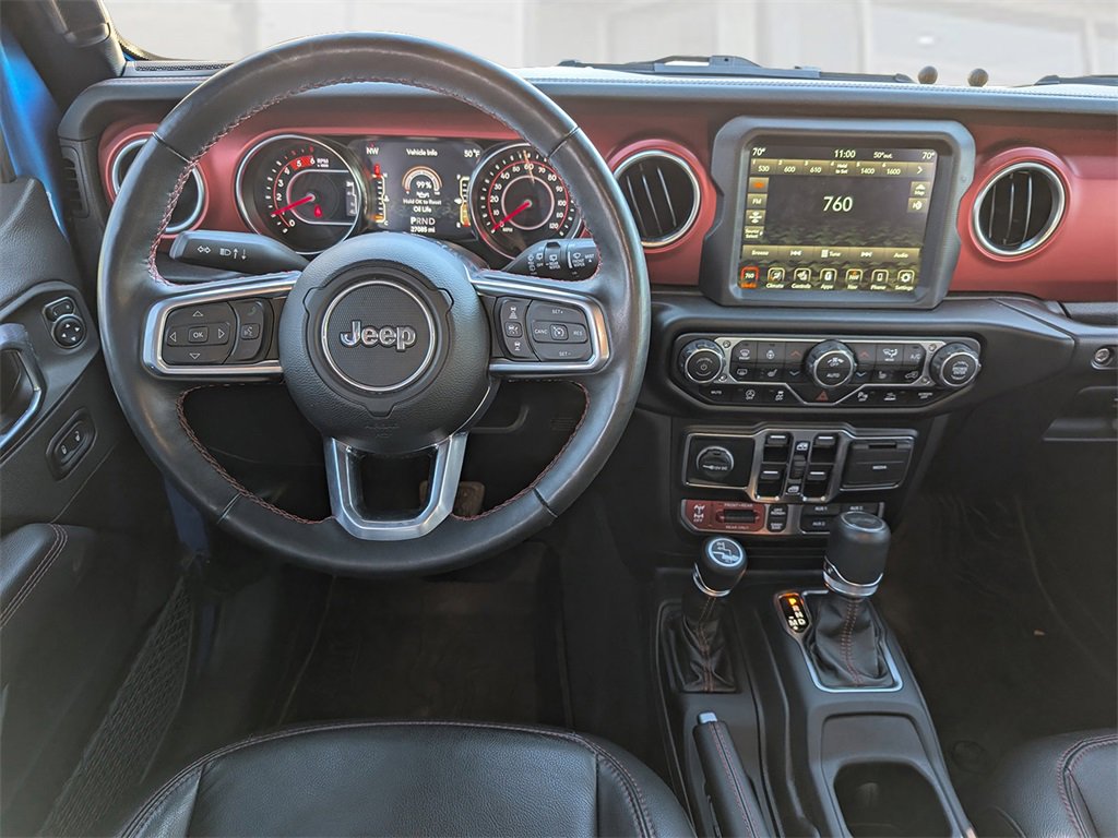 Used 2022 Jeep Wrangler Unlimited Rubicon w/ Steel Bumper Group image 16