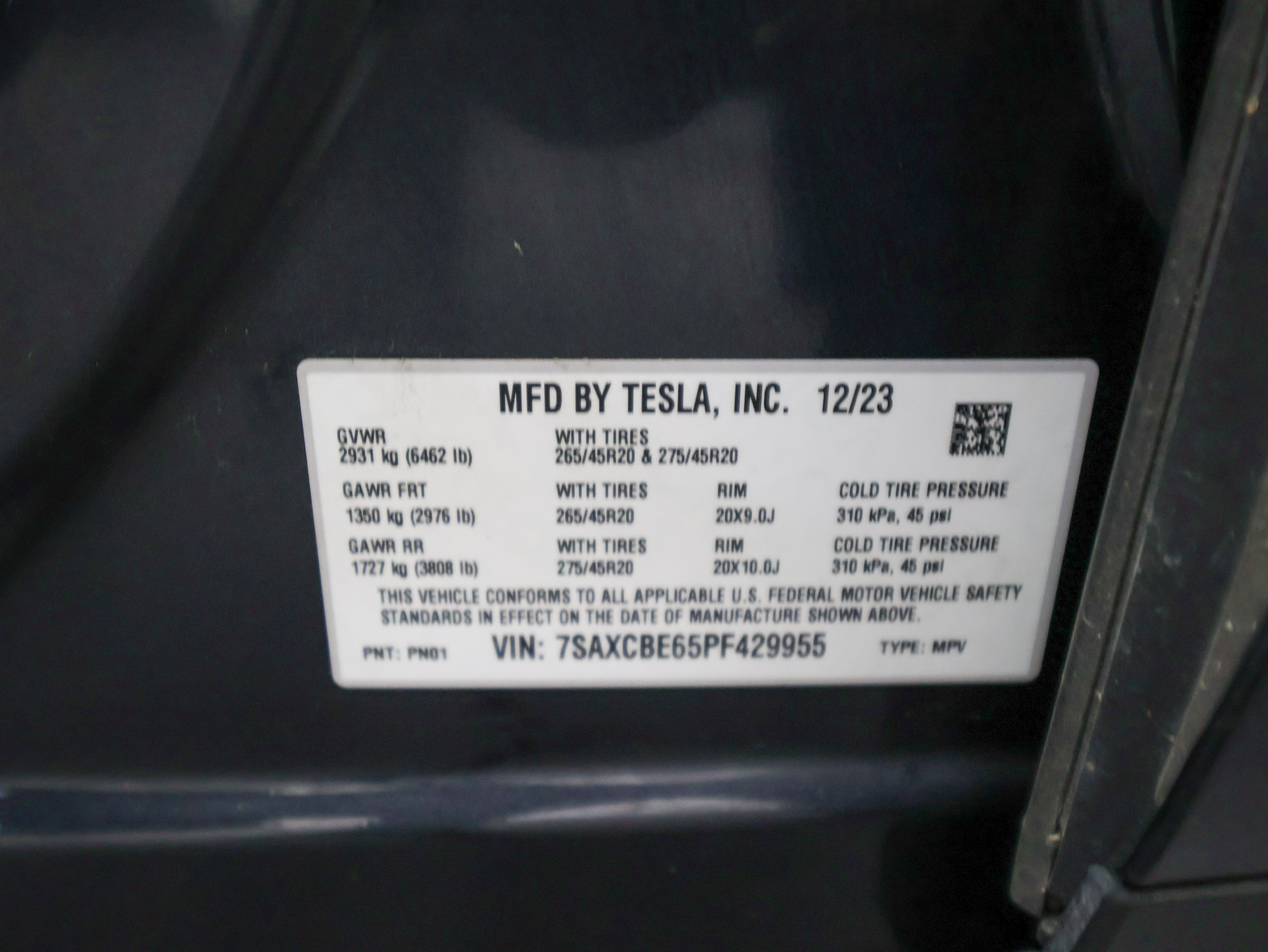 Used 2023 Tesla Model X Plaid image 74