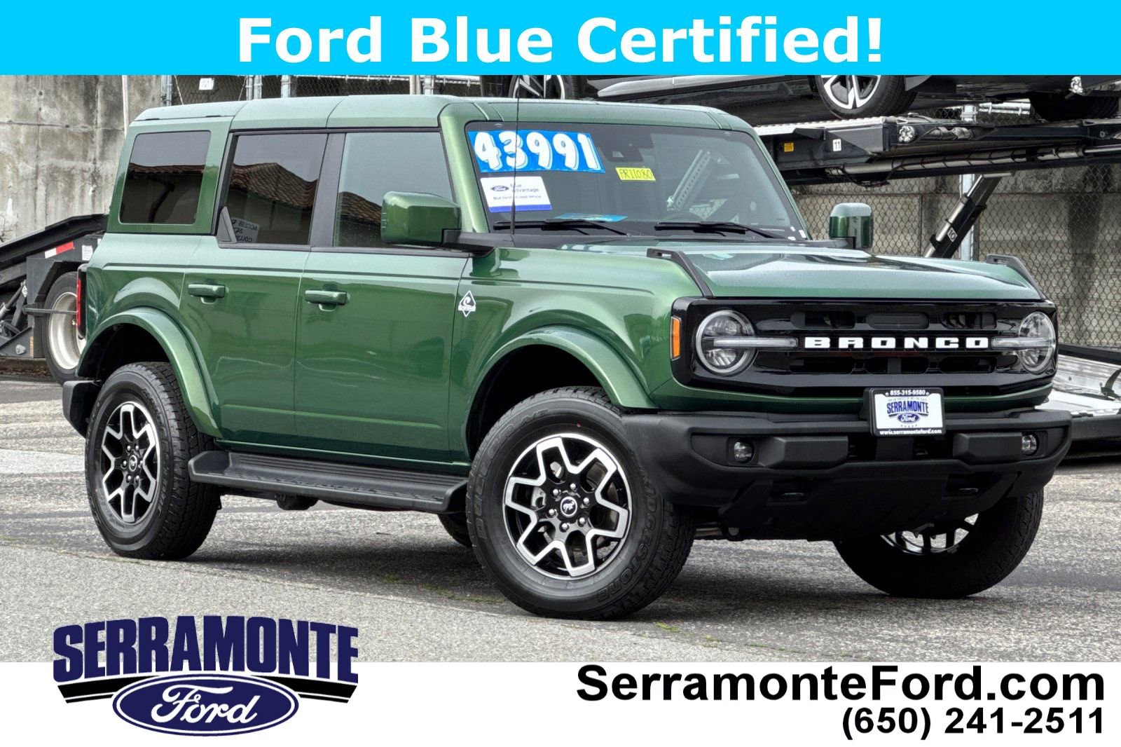 Certified 2025 Ford Bronco Outer Banks