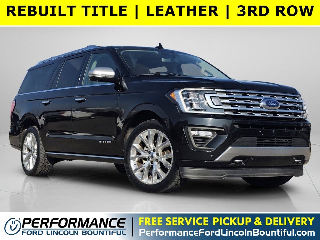Used 2018 Ford Expedition Max Platinum AWD/4WD image 1