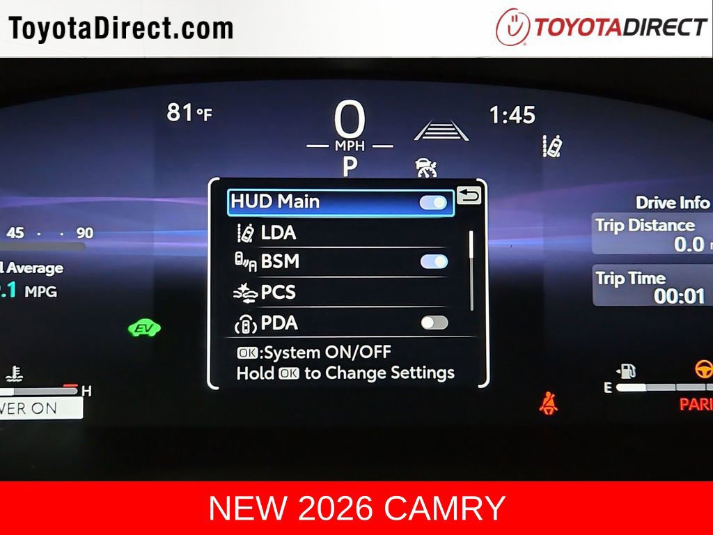 New 2026 Toyota Camry XSE FWD image 17