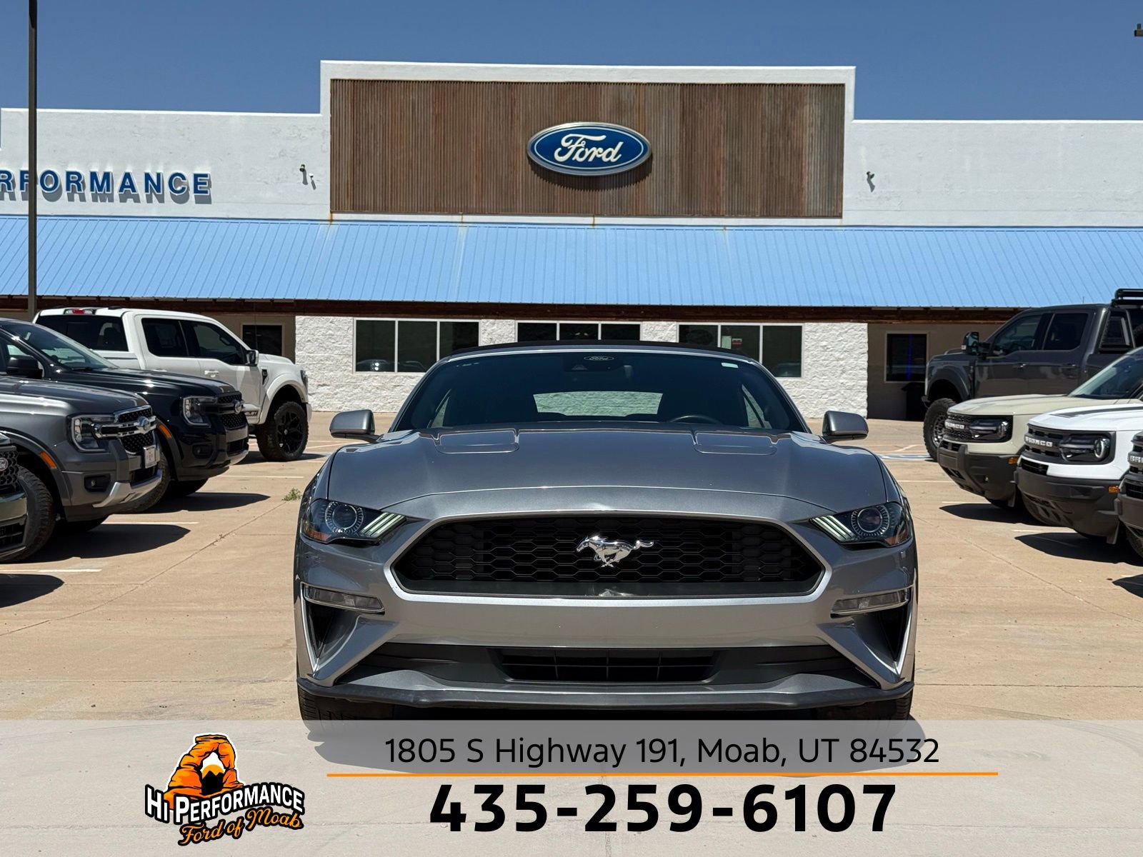 Used 2021 Ford Mustang Convertible w/ Equipment Group 101A image 2