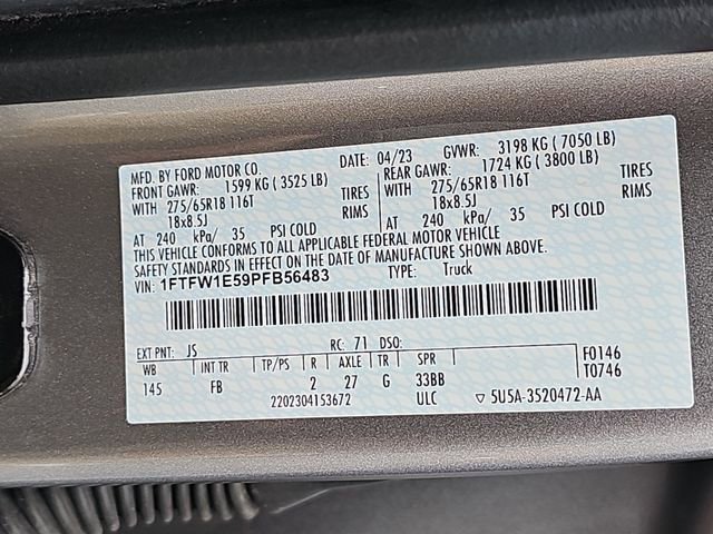 Used 2023 Ford F150 XLT w/ Equipment Group 302A High image 31