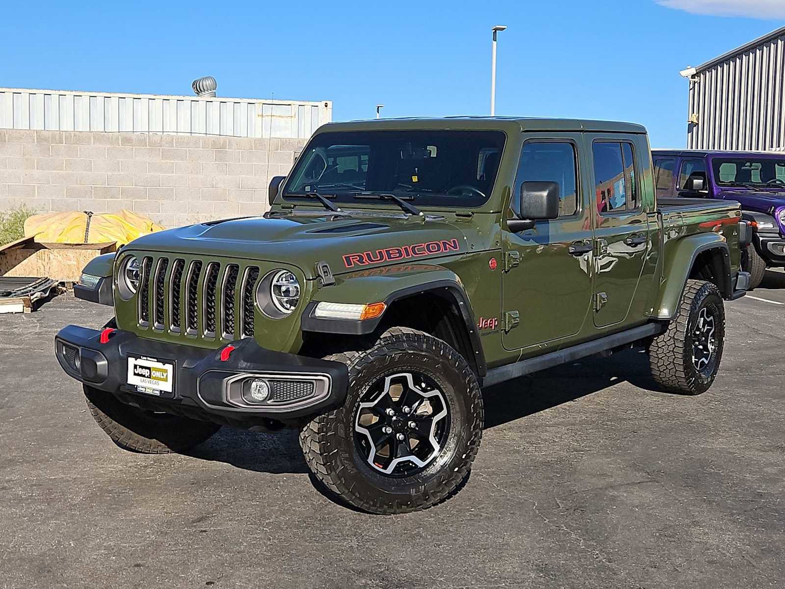 Used 2022 Jeep Gladiator Rubicon w/ LED Lighting Group image 1