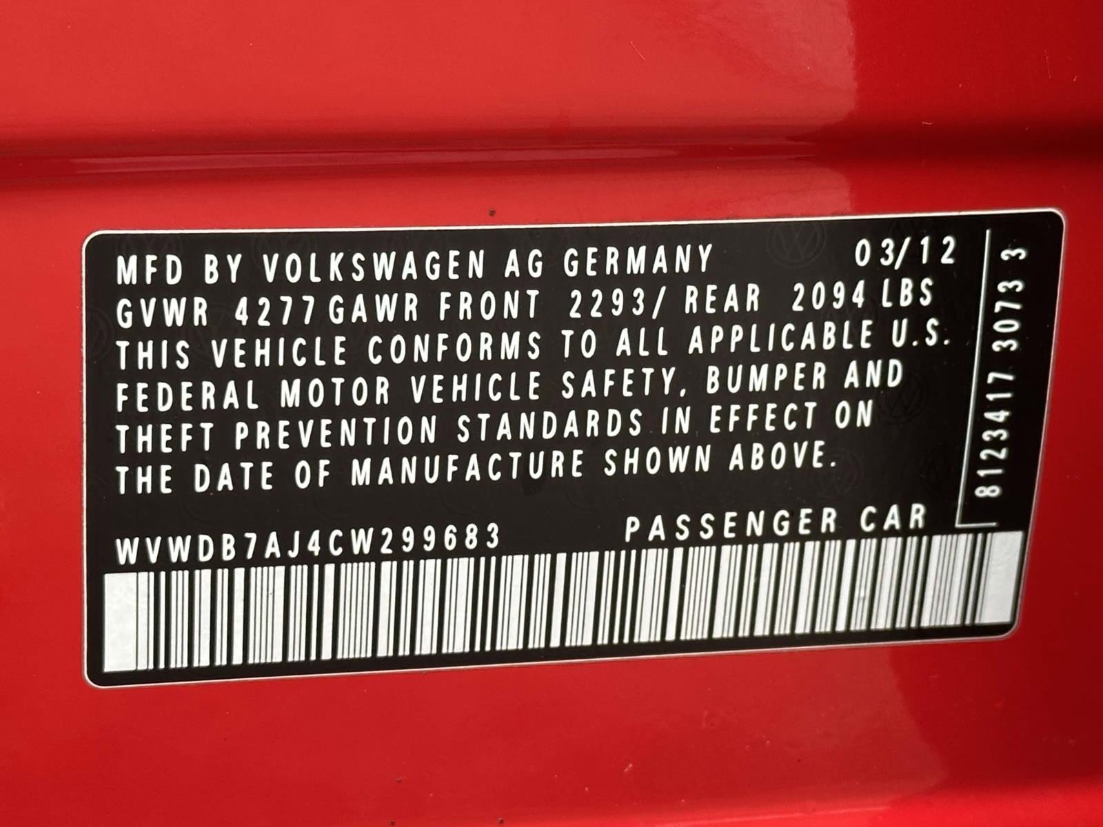 Used 2012 Volkswagen Golf 4-Door image 32