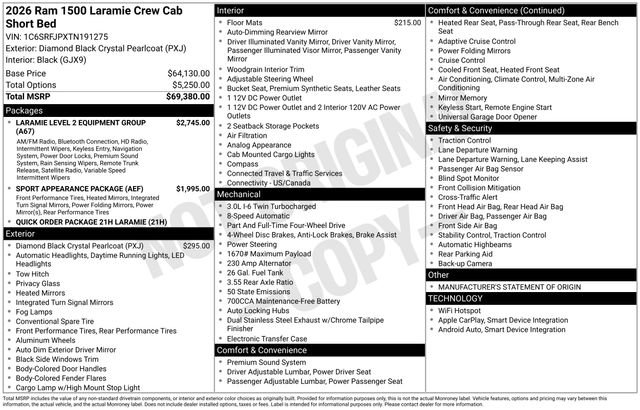 New 2026 RAM 1500 Laramie image 26